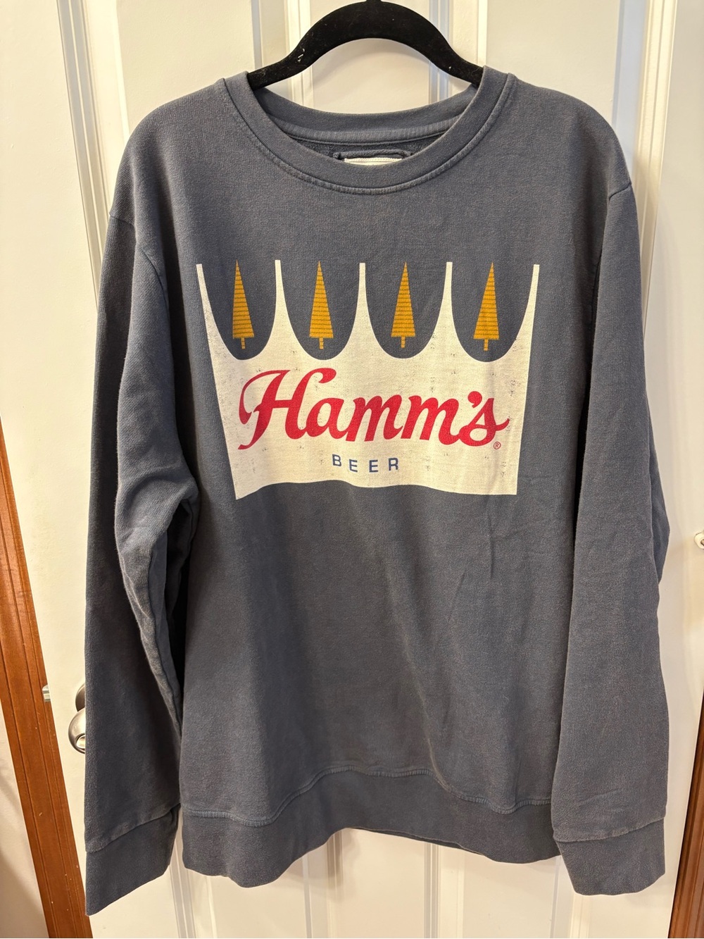 New! Hamm’s crewneck sweatshirt